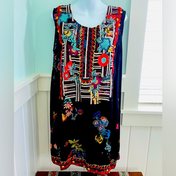 Johnny Was Silk Dress/Tunic NWT